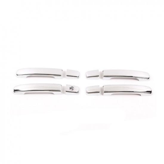 For 2005-2015 Nissan Frontier Chrome Door Handle Decorative Cover W/O Smart Key