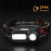 Powerful COB+LED Headlamp 18650 2000MaH Rechargeable Headlight Waterproof Head Lamp Bright Head Flashlight for Camping Cycling