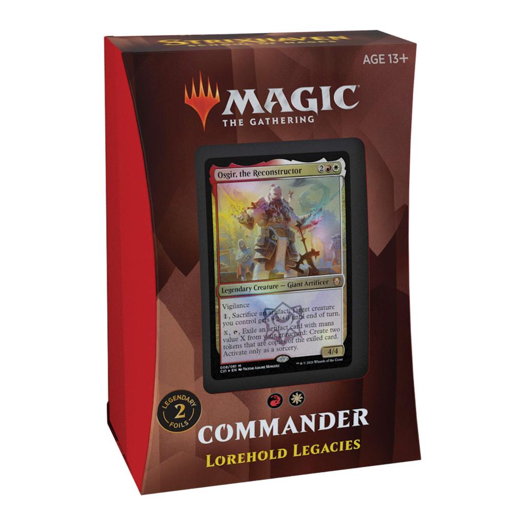 Magic the Gathering Strixhaven Commander Deck - Lorehold Legacies (Red/White)