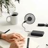 1 Piece Silent Cooling Power Bank Wireless Mini Play Plug Fans Summer Long Usb Rechargeable Handheld Fan