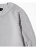 MASSNOUN Half Incision Overfit Knit Mftnt002-Gy