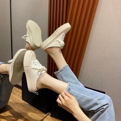 Halbschuhe mit geschlossener Zehe Damen Outdoor Neu Sommer Absatzfreie Plateau Bequeme Halbschuhe Damen