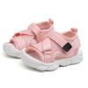 Baby Boy Sandals Black Gray Pink Canvas Infant Girl Sandals Toddler Summer Walking Shoes Newborn Sneaker Beach Shoes D04143