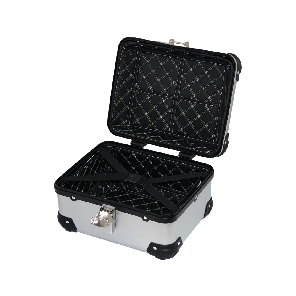 Motorcycle Rear Box E508 Top Case Across 23L Silver