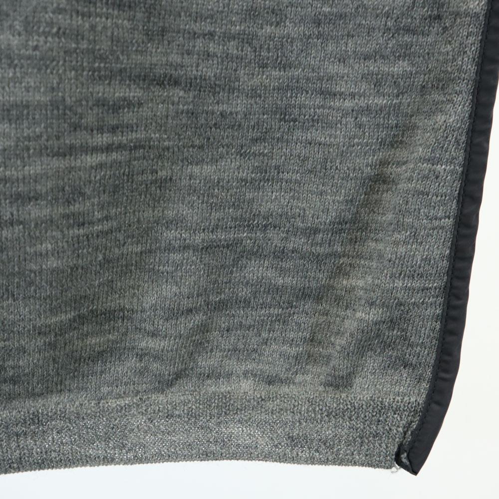 Prada Made In Italy Long Sleeve Sweater 42 Gray Knit Women Used