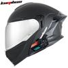 Flip-Up Motorcycle Helmet With Bluetooth 903 Dual Visor 3C Certified All