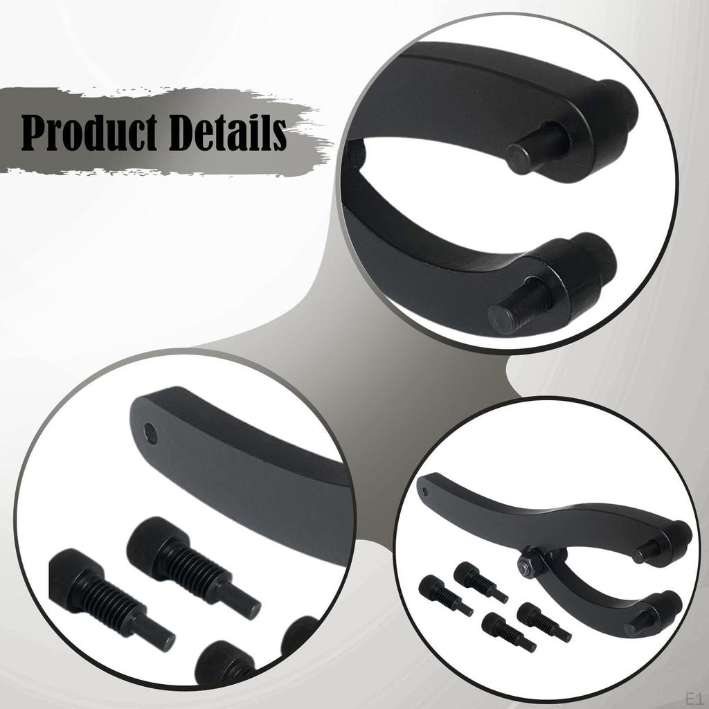 Gland Nut Wrench for Removing Hydraulic Cylinder Glands Compact Professional Effectively Loosening