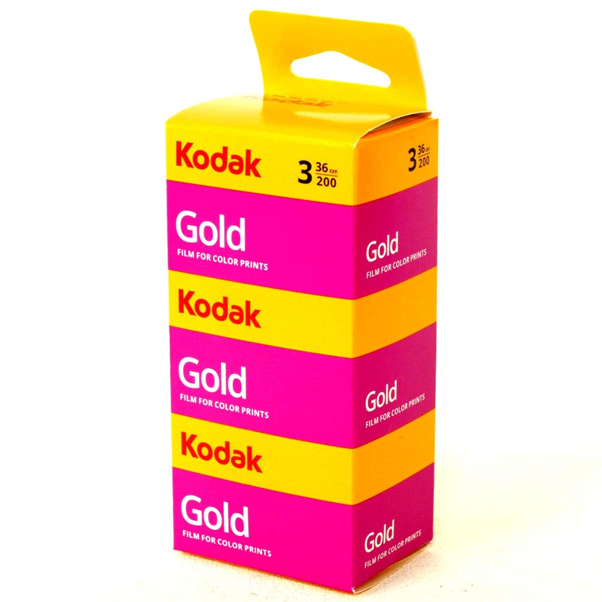 

kodak 1880806 Gold 200 Pack of 3 Film, GB13536-H - (Yellow/Purple) [Item]
