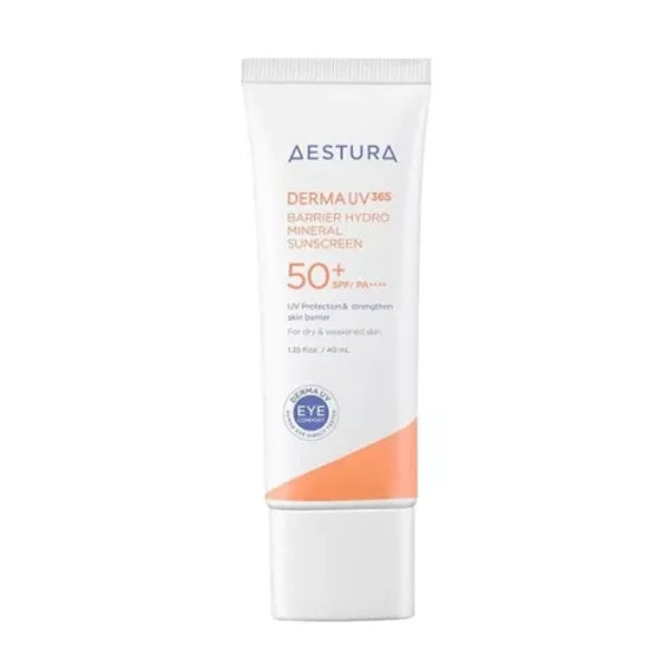 

AESTURA Derma UV 365 Barrier Hydro Mineral Sunscreen - 40ml (SPF50+ PA++++)