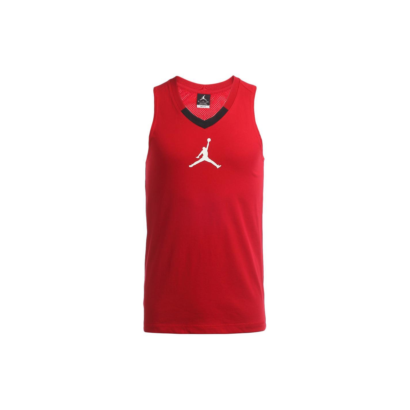 Jordan Basketball Jersey Men s Red White 683998-687 L
