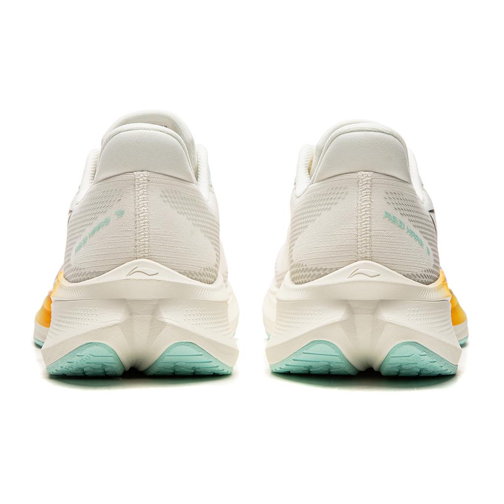 Li Ning Red Rabbit 9 Wygodne Amortyzujące Odporne na Ścieranie Niskie Codzienne Buty do Biegania Męskie sneakers Champagne-Białe ARPW003-23