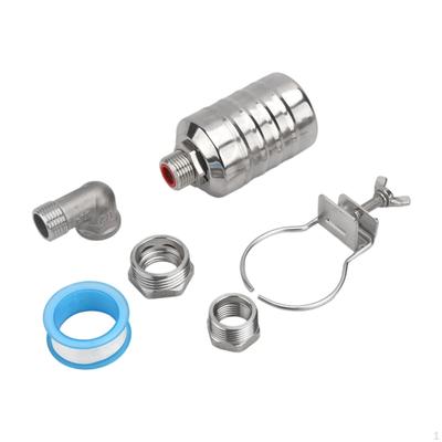 Automatic Float Valve Auto Fill Shut Off, Easy Installation Water Level Control Tank