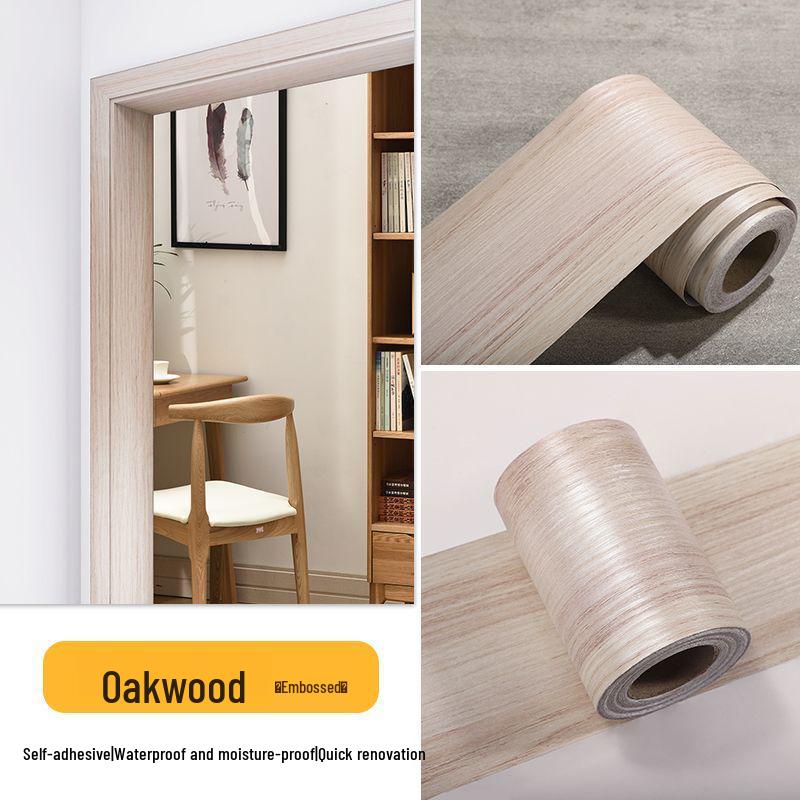Self-Adhesive Wood Grain Door Frame Repair Trim Strip