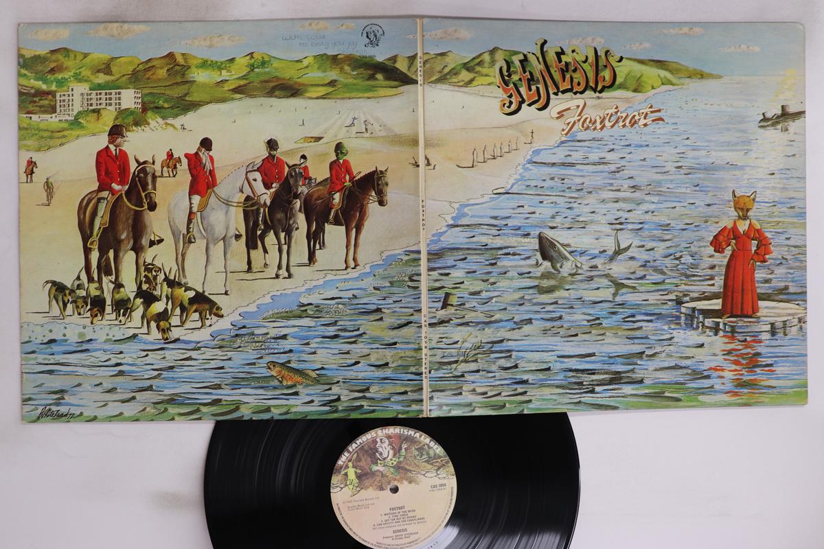 

LP Пластинка GENESIS - Foxtrot CAS1058 CHARISMA 1980 UK Рок Б/У