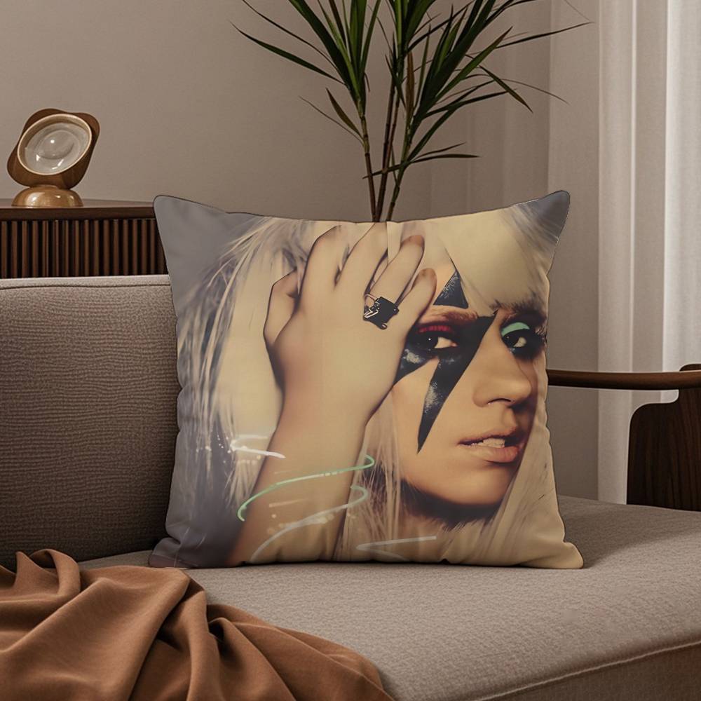 L-Lady Gaga MAYHEM Pillow Case Good Print Pillowcase Living Room Sofa Cushion Cover Bedroom Room Decor
