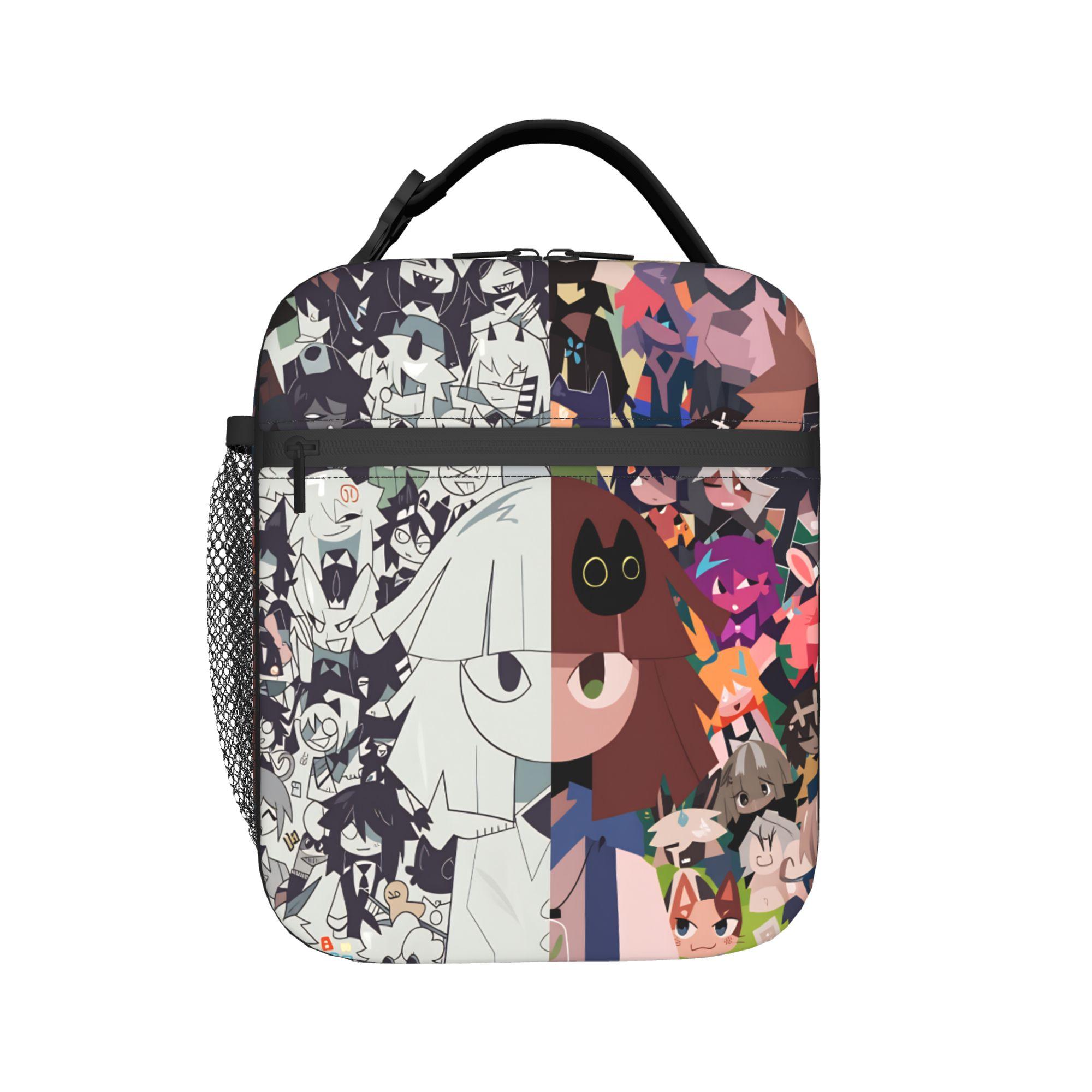Sac à lunch Éducation Fondamentale Papier pour Hommes Boîte à lunch imprimée Sac isotherme pique-nique amusant Sac fourre-tout isolant portable en Oxford Sacs alimentaires as picture