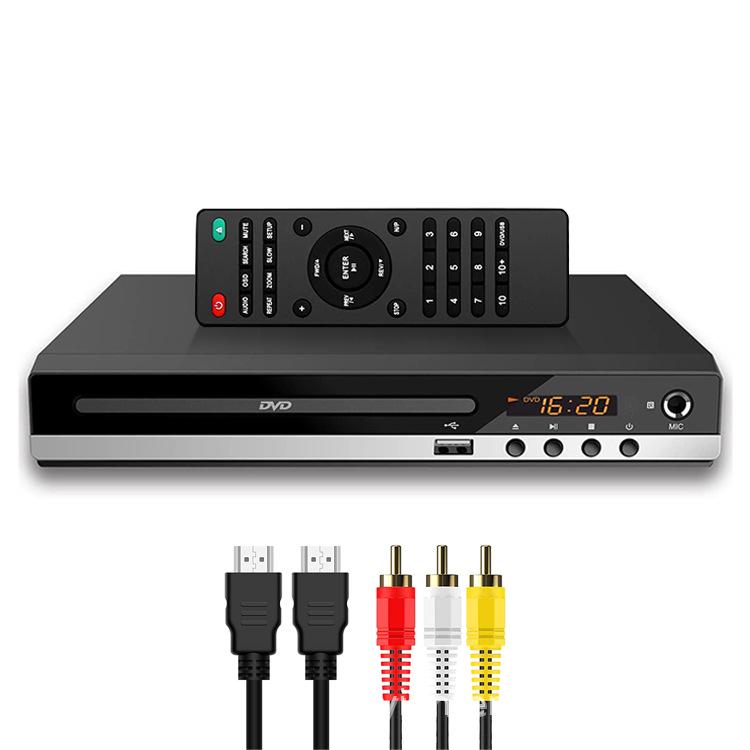 1080P HDMI Home DVD Player for Kids: Compact CD & VCD Compatible Player