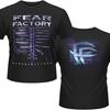 Unisex-Hemd Baumwolle Oversize Große Größe Vintage FEAR FACTORY Demanufacture Schwarzes Hemd