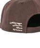 AMOU Spiral 5Pannel Cap Brown