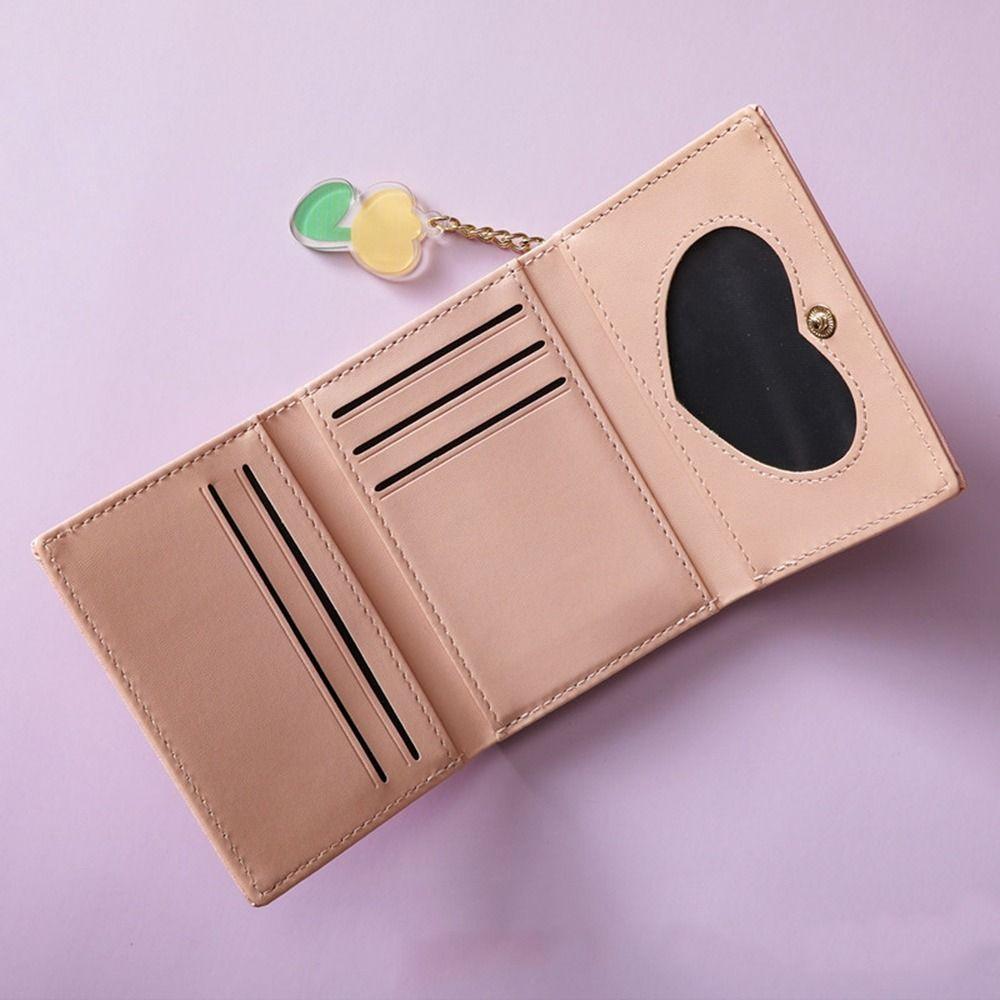 Prints Pattern Clutch Bag Folded Bag Women Wallet Short Coin Purse Credit Card Clip Card Holder