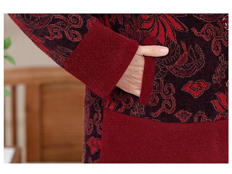 Women's Plus Size Faux Mink Coat: Warm Fleece-Lined Winter Outerwear for Juniors, Middle-Aged, and Elderly