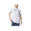 Moncler Cotton Logo Graphic Crew Neck Short Sleeve T-Shirt Men Tops White I10918C000648390T001