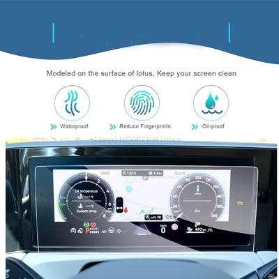 Tempered Glass for Volkswagen VW Tiguan 3 2024 2025 10.25 Inch Digital Cockpit Trument Screen Protective Film Accessories