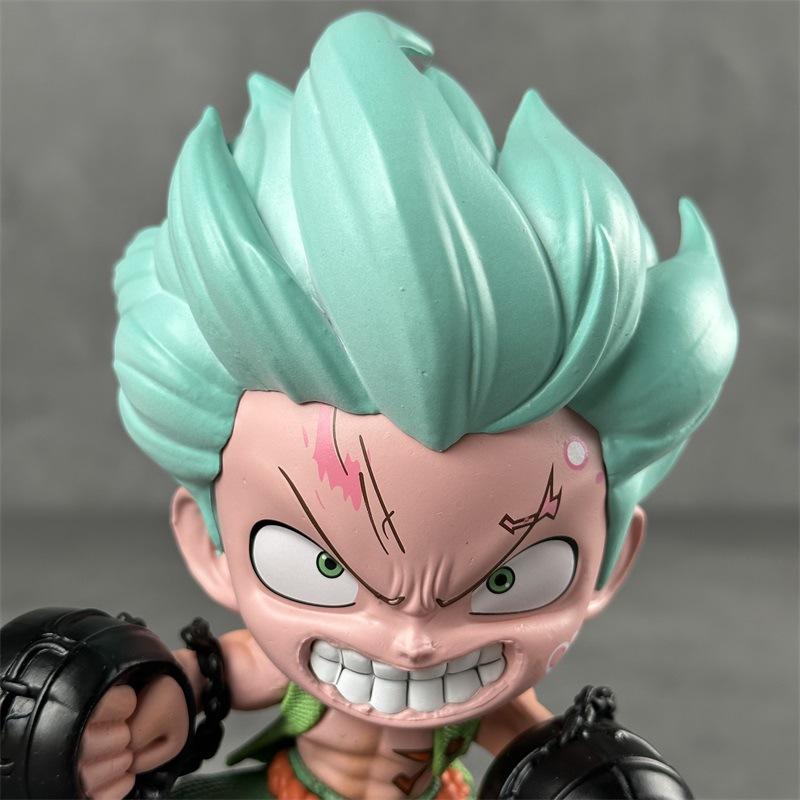 15cm Anime Zoro Sauron Roronoa Kämpfender Gefängnis Pvc Actionfigur Puppe Spielzeug Sammlung Modell Geschenk