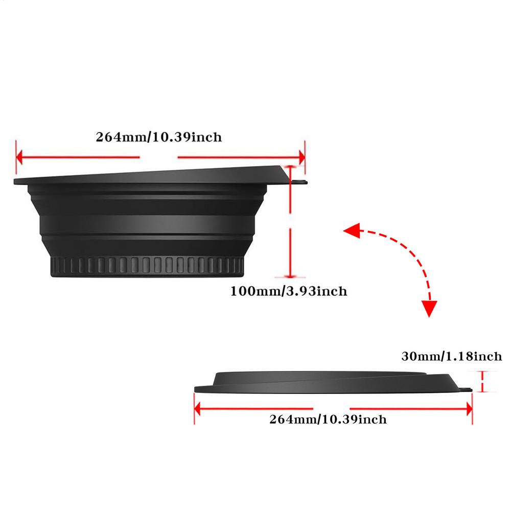 Ice Bowl for Face Face Ice Plunge Bowl Facial Roller Silicone Reusable Foldable Washing Basin for Icebath Skin Care Kitchen Home