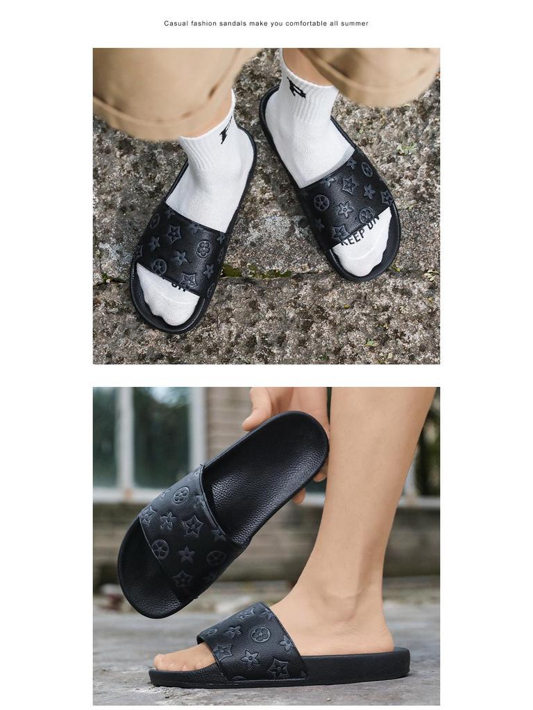 Men's Plus Size Summer Flip-Flop Sandals for Outdoor & Beach In Southeast Asia