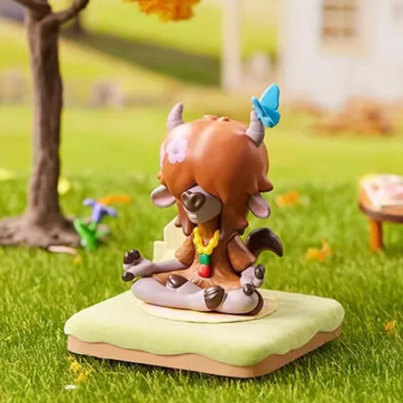 MINISO Disney Zootopia Seria Grădina de Toamnă Jucării Cutie Surpriză Kawaii Anime Figurină de Acțiune Cutie Caja Surpriză Cutie Misterioasă Păpuși Fată