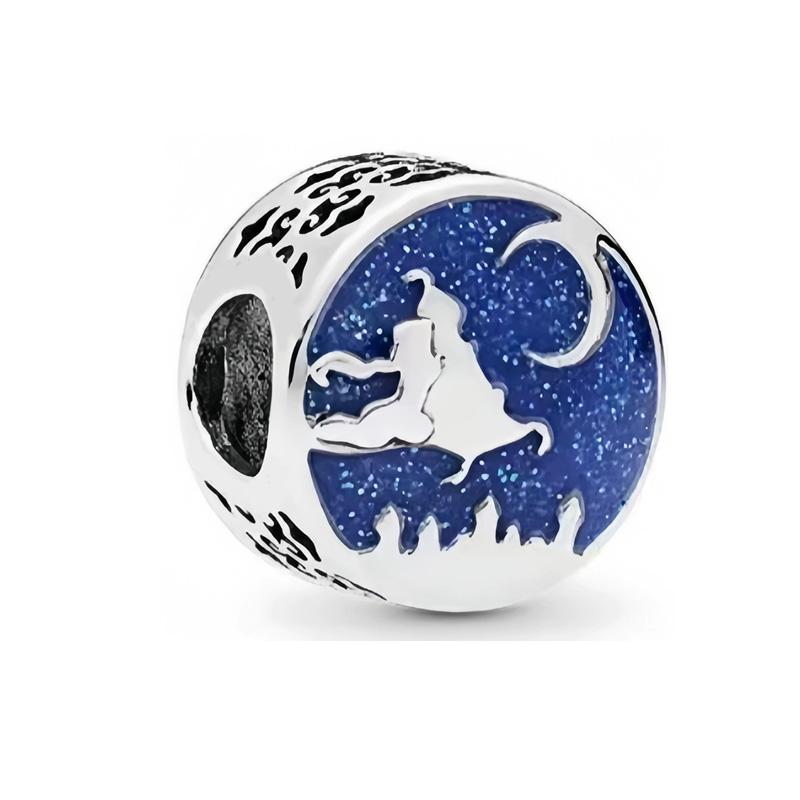 Aladdin Käfer Zauberteppich Charm Perle für DIY Silber Armband Halskette Schmuck Geschenk Bestseller Spielzeug