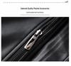 Men's Winter Padded Leather and Cotton Jacket for Middle-aged and Elderly - Warm and Ideal for Dad.