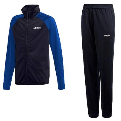 Adidas B ESSENTIALS Tricot Training Jacket and Pants Size 150 Legend Tracksuit, Jersey, Set, (145-155cm), FTN26, Ink/Blue