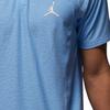 Jordan Solid Color Casual Pullover Short Sleeve Polo Shirt Men Tops Blue DZ0550-425