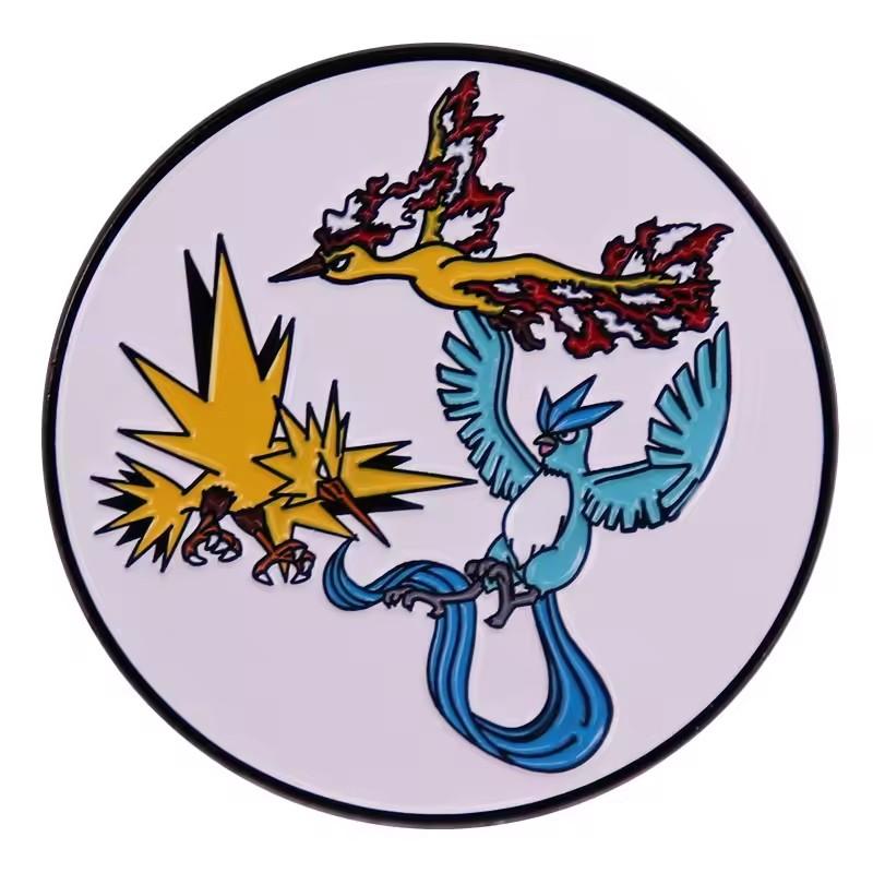 Anime Game Pokemon Soft Enamel Pin Lapel Pins for Backpack Metal Badges Brooch for Clothes Jewelry Accessories