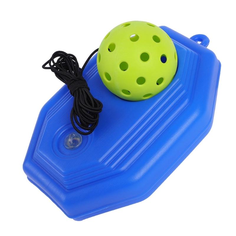 Pickleball Trainer Accessories Hollow Out Holes Single Player Pickleball Balls Sparring Device Pickleball Training Tools
