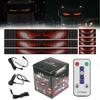 Devil Eyes Light for Cars Remote Control Dynamic Big Eye Light Soft Screen LED Eye For Car for Windows of Cars and Trucks