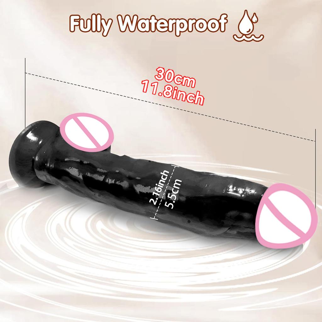 Realistyczne Dildo Ogromny Duży Sztuczny Penis z Przyssawką Elastyczny Sztuczny Dick Żeńska Wagina Analna Masturbacja Dla Lesbijek Zabawka Seksualna