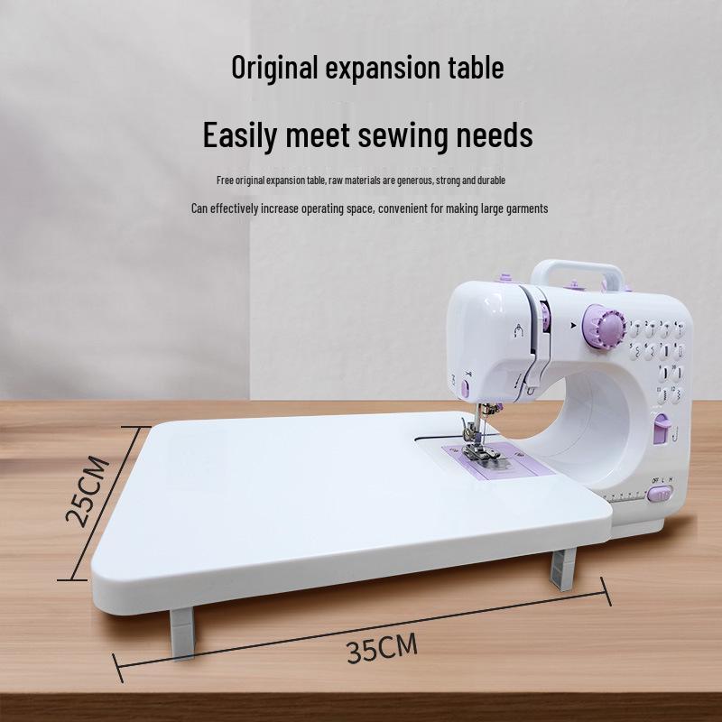 Upgraded 505A Mini Electric Sewing Machine with Overlock