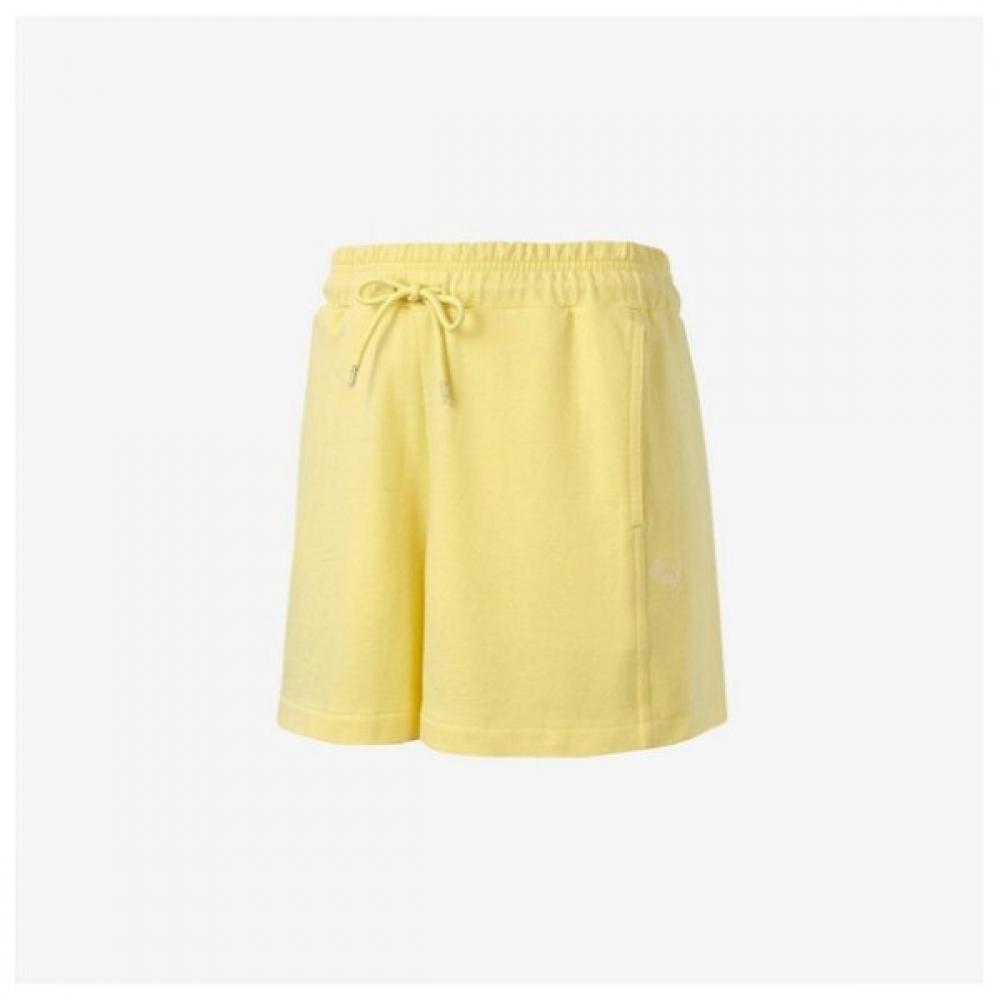

New Balance Shorts Bqc Nbnvc2w512 31 Women Court Knit 4 Part Shorts Yellow series/75