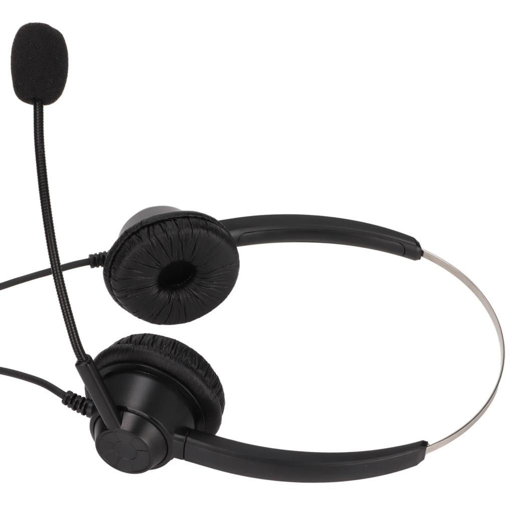 H360D‑3.5VA Telefónna náhlavná súprava 3,5 mm Podniková náhlavná súprava pre Call Centrum Konferenčný hovor
