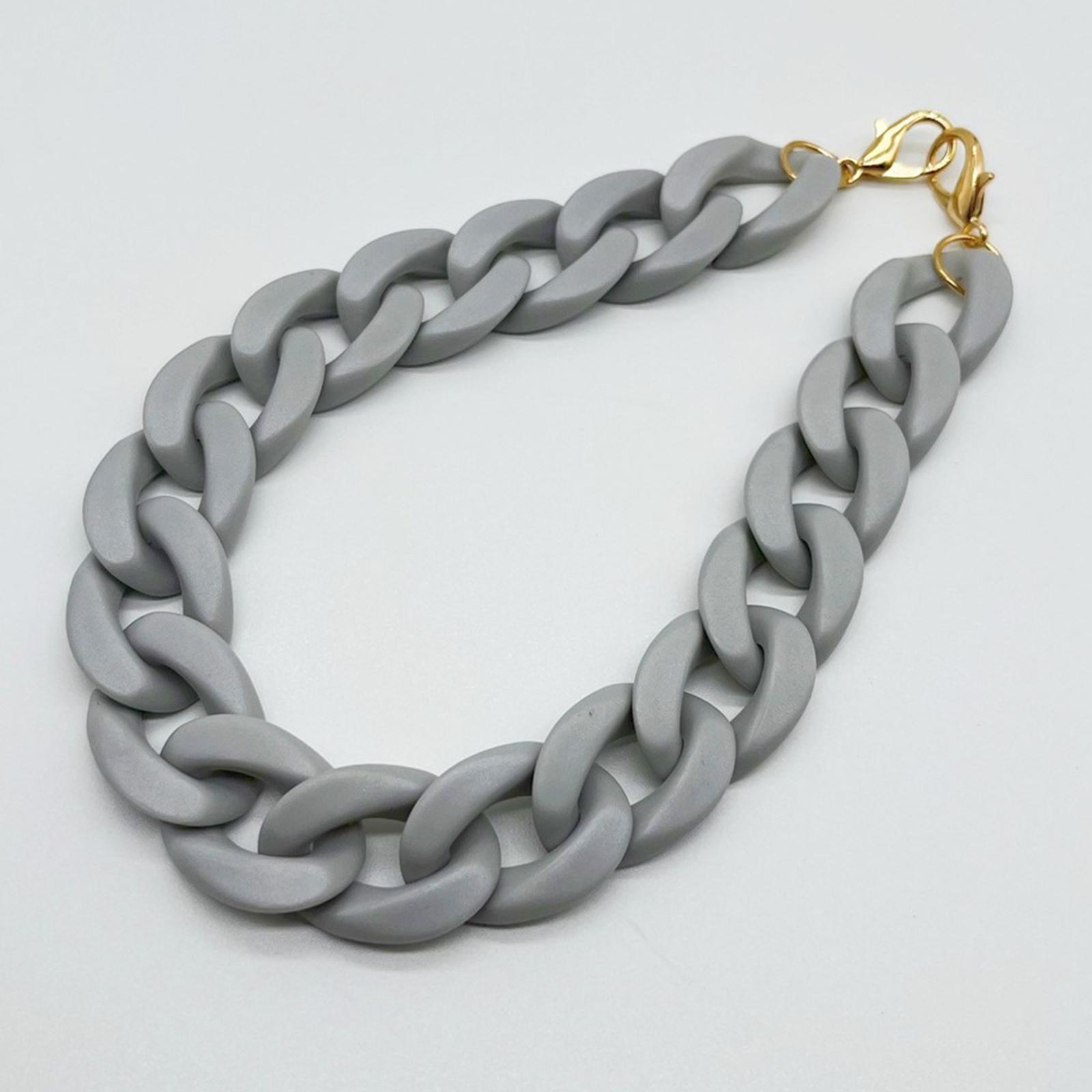 

Ремінець на зап ястя для телефону Матовий акриловий ланцюжок 60 см Ремінець на зап ястя для телефону Matte Grey