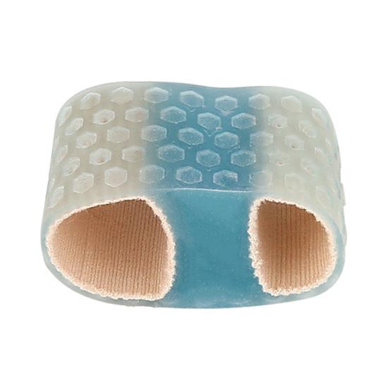 Toe Separator Soft Gel Toe Correctors with Anti-Slip S очистить синий