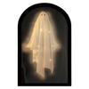 Thickened Halloween Ghost Mirror Night Light Plastic Spooky Scary Ghosts Table Mirror LED Ghost Hologram Mirror Decorations