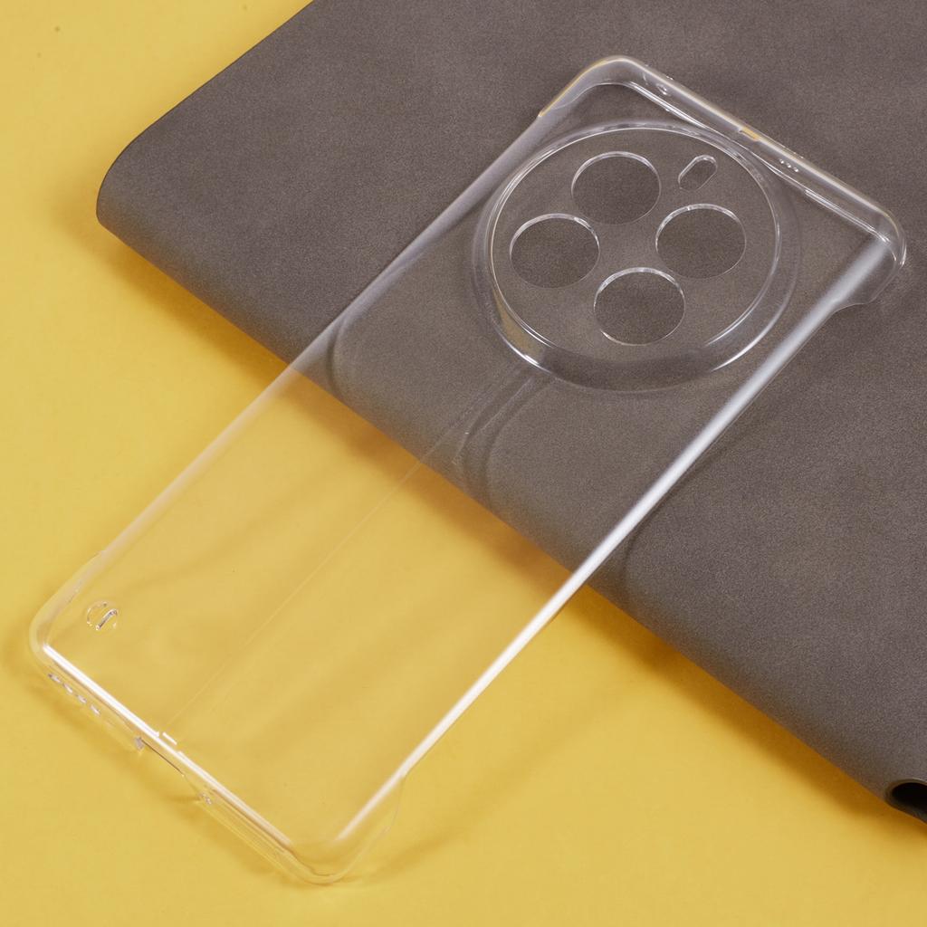 For Realme 12 Pro 5G/12 Pro+ 5G Case Frameless Transparent PC Phone Cover