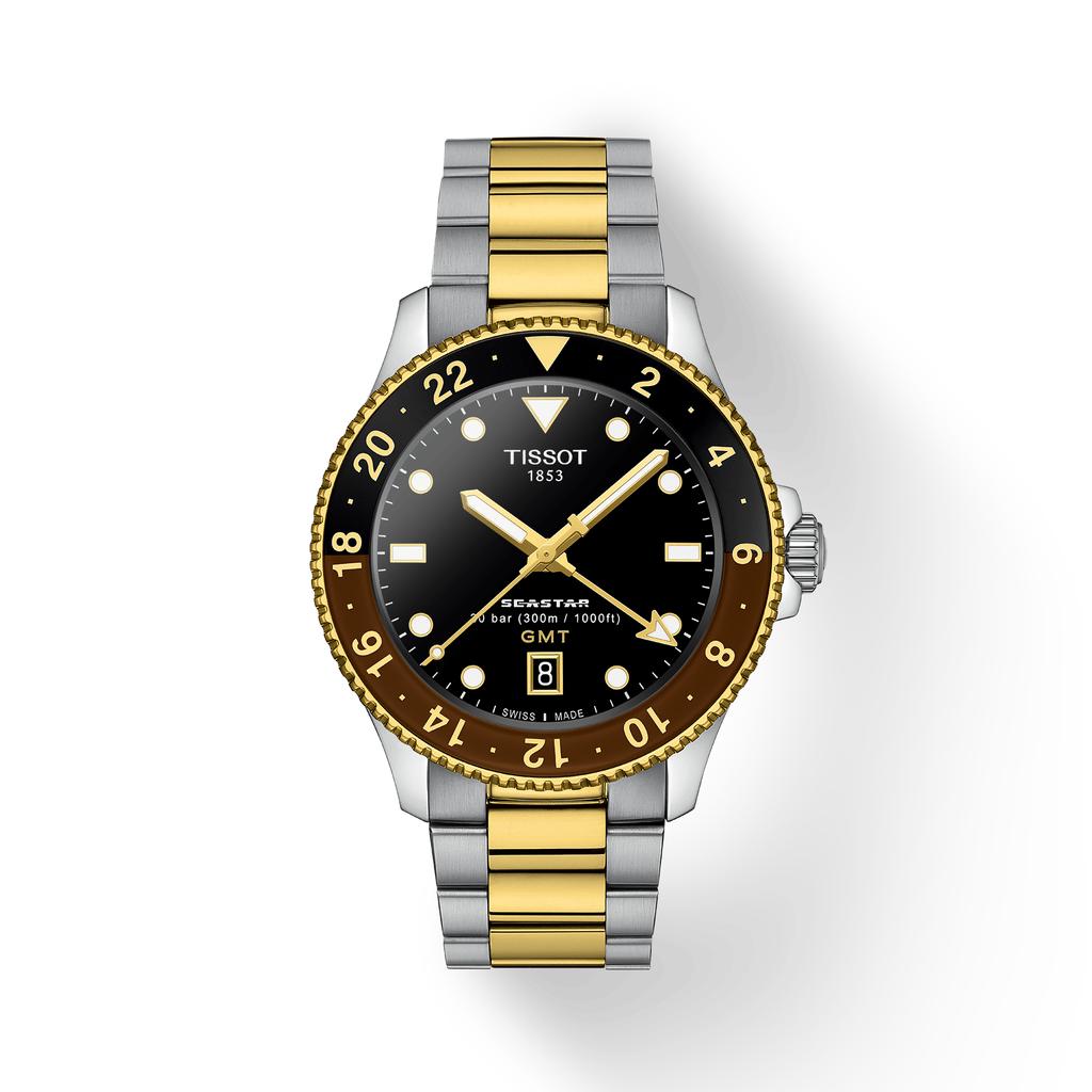 Tissot Stainless Steel Black Dial Men's Fashion Watch T120.852.22.051.00