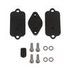 For SUZUKI SV650 SV 650 2003 2004 2005 2006 Aluminum Smog Block Off Plates Cover Fit Motorcycle Accessories Black