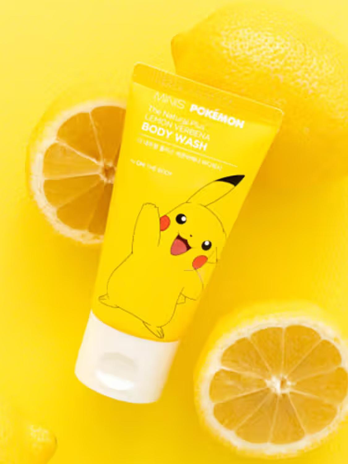 Pokemon Minis Натуральный Плюс Мягкий Гель для Душа 1ea