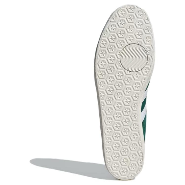 Adidas Gazelle Decon Kolegiální zelená Unisex tenisky Cloud-White Zlatá metalická IE9168